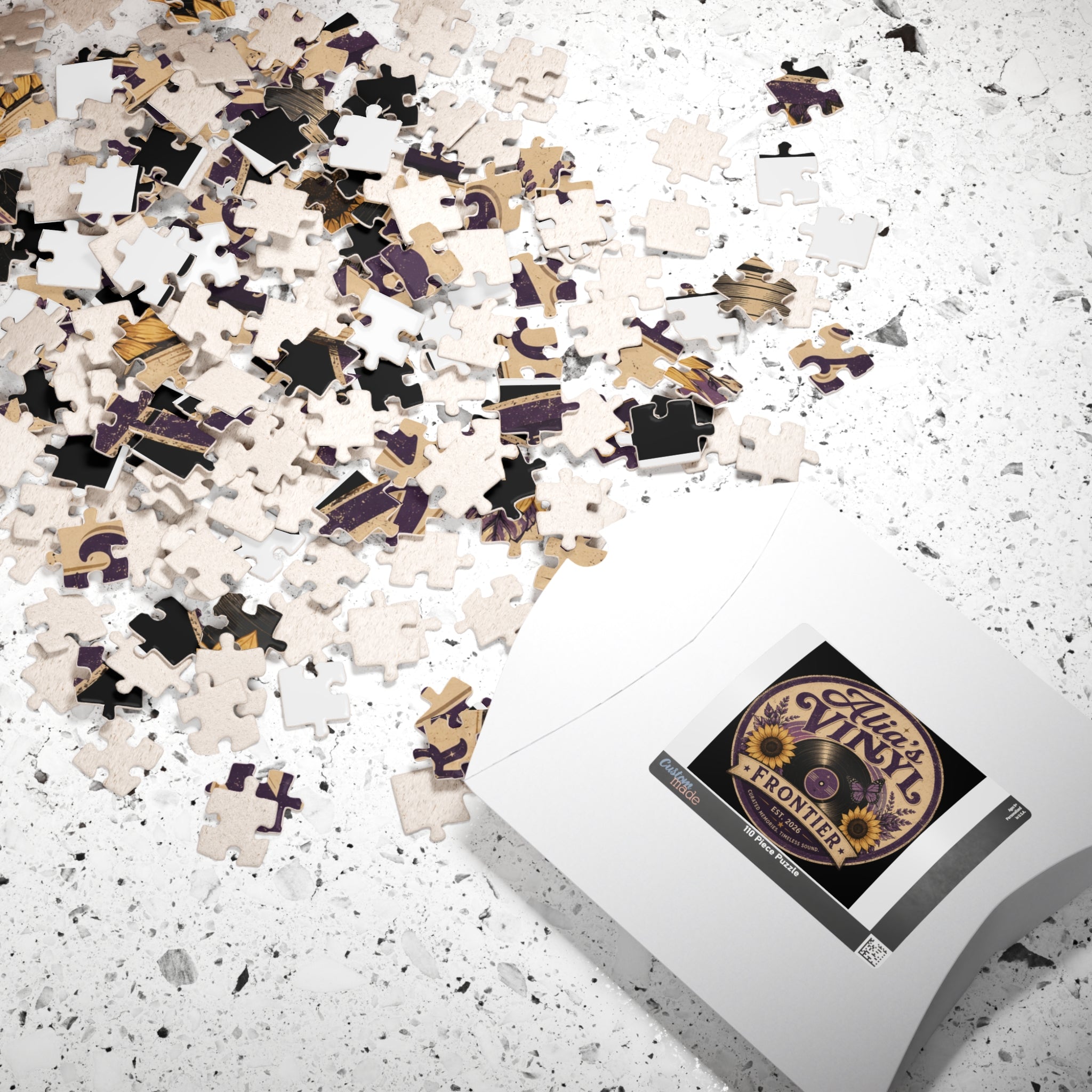 Vinyl Frontier Personalized Puzzle — &