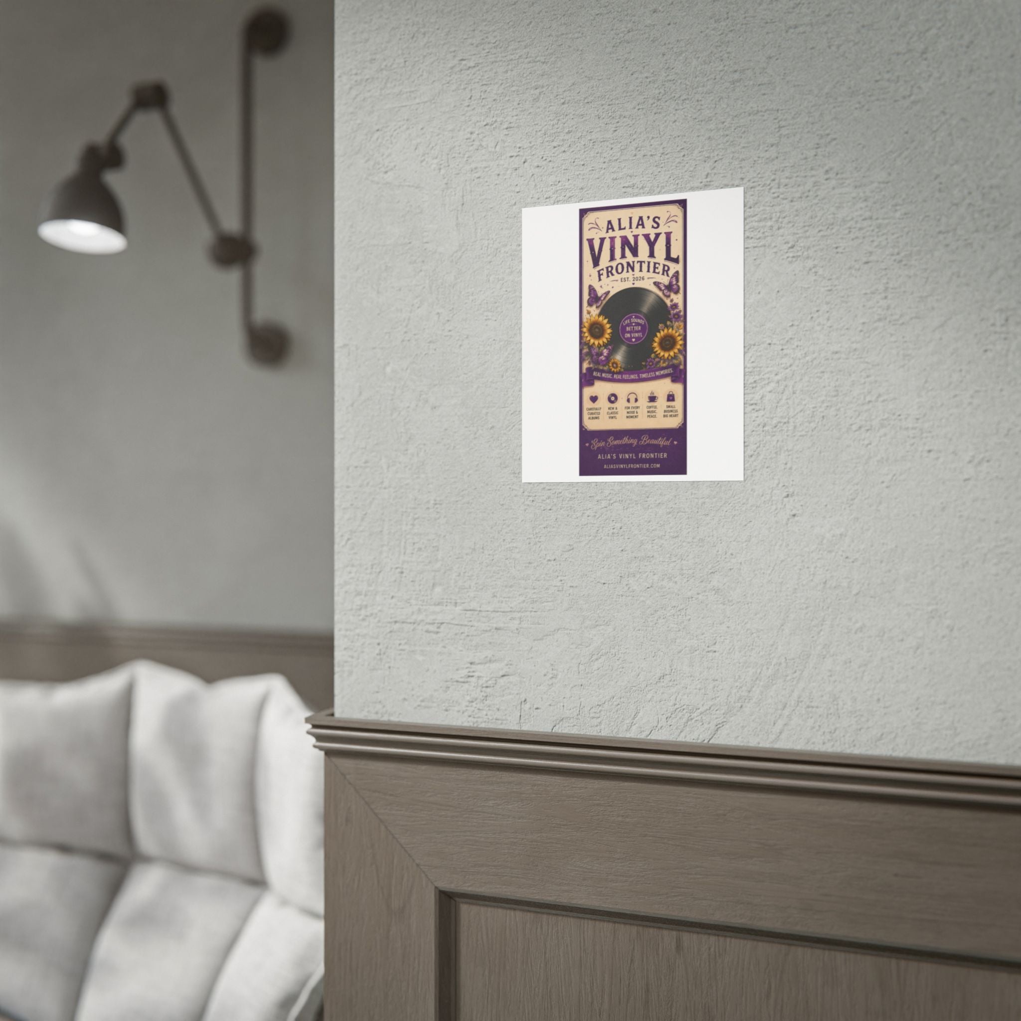 Rolled Poster – "Alia&
