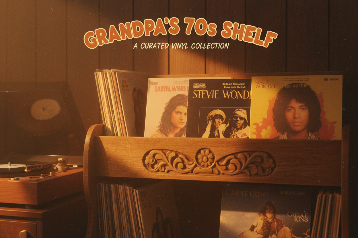 Grandpa's '70s Shelf