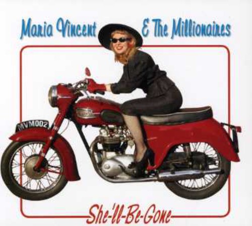 the album cover for Maria Vincent &amp; The Millionaires - She&