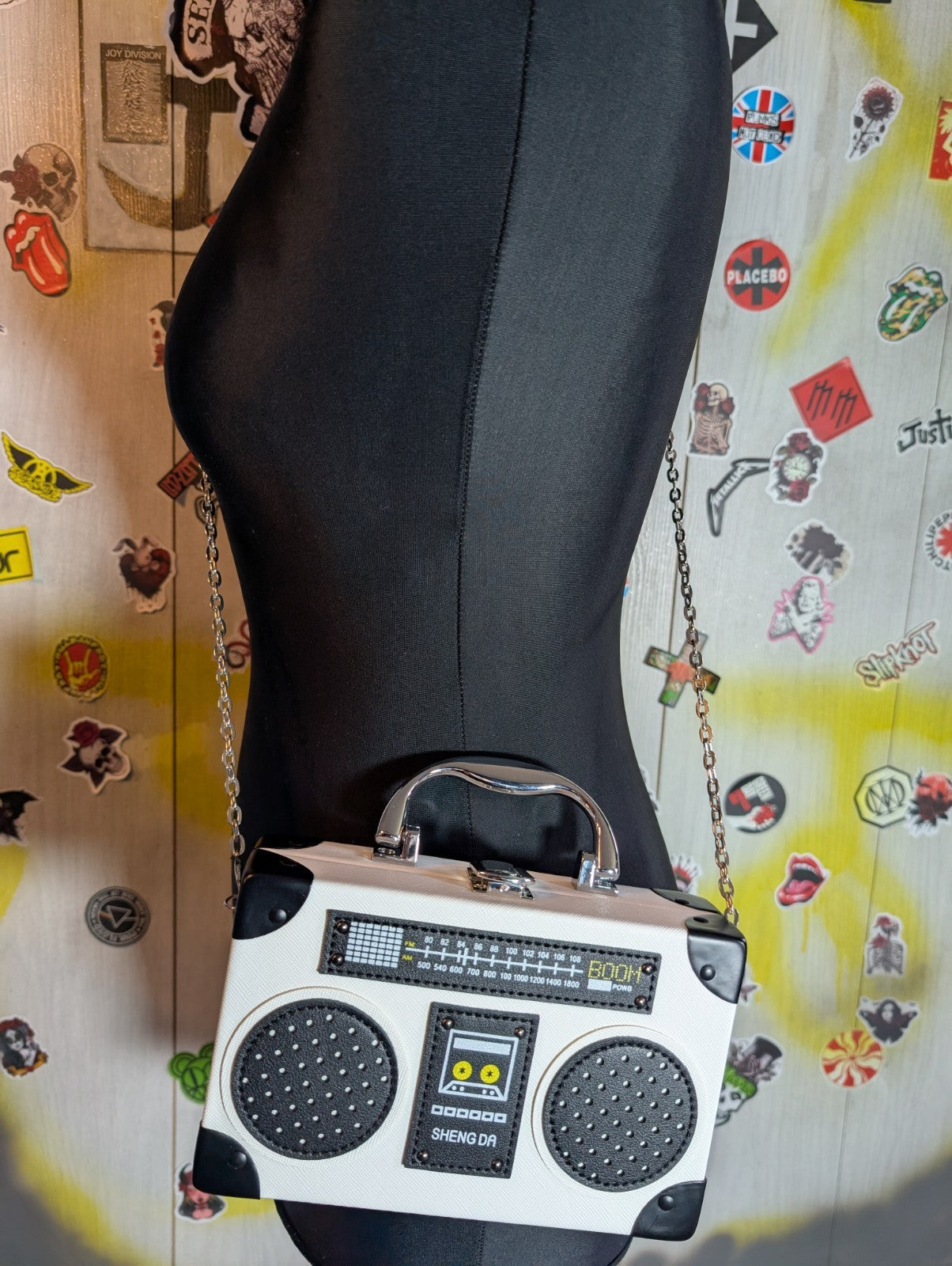 Music Player Clutch Shoulder Bag