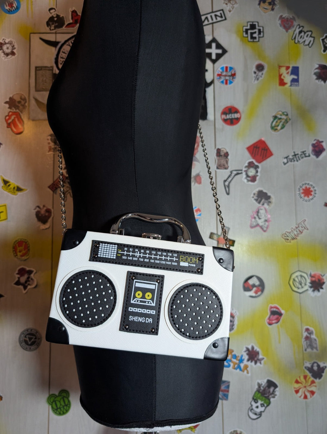 Music Player Clutch Shoulder Bag