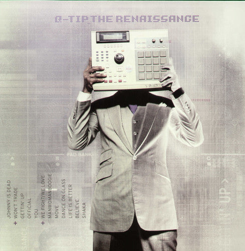 the album cover for Q-TIP - The Renaissance