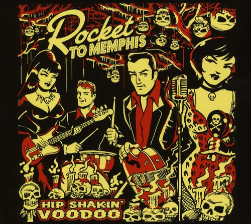 the album cover for Rocket To Memphis - Hip Shakin&