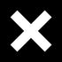 the album cover for The xx - XX