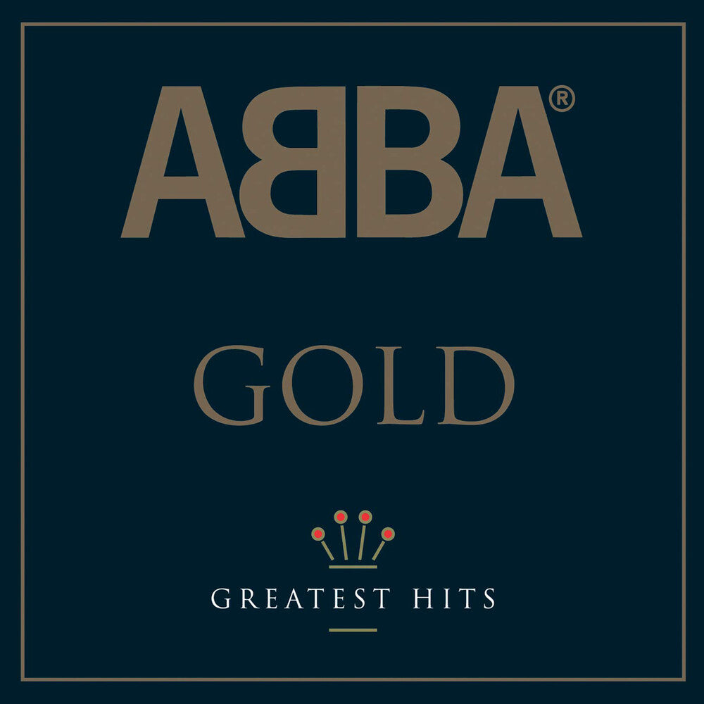 the album cover for ABBA - Gold