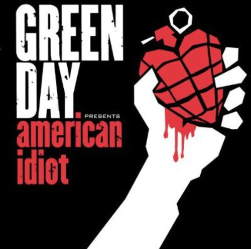 the album cover for Green Day - American Idiot