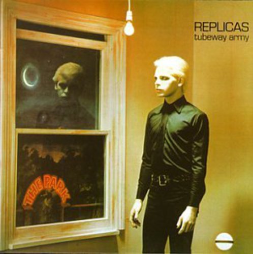 the album cover for Gary Numan &amp; Tubeway Army - Replicas (reissue + 6 Bonus Tracks)