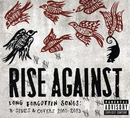 the album cover for Rise Against - Long Forgotten Songs: B-Sides &amp; Covers 2000-13 [Import]