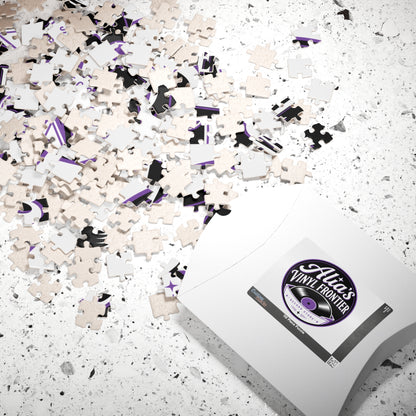 Retro Vinyl Record Puzzle — "Alia&