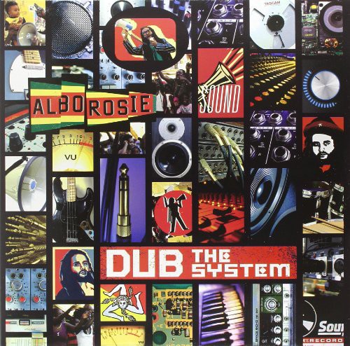the album cover for Dub The System - Alborosie
