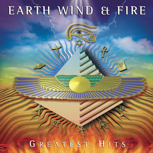 the album cover for Earth, Wind &amp; Fire - Earth Wind &amp; Fire Greatest Hits