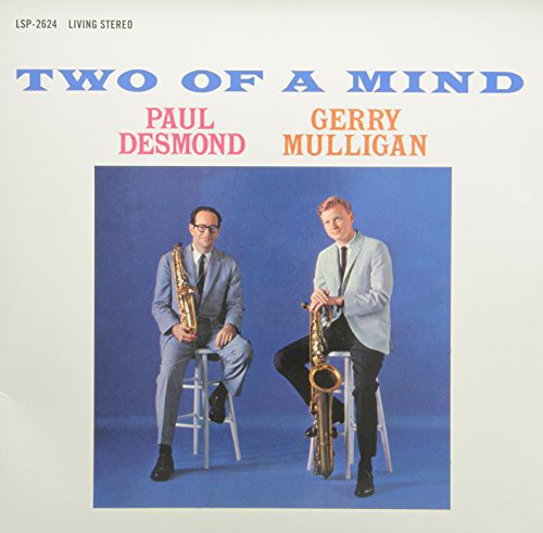 the album cover for Gerry Mulligan &amp; Paul Desmond - Two Of A Mind [LP]