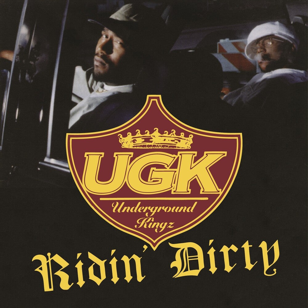 the album cover for Ugk - Ridin Dirty