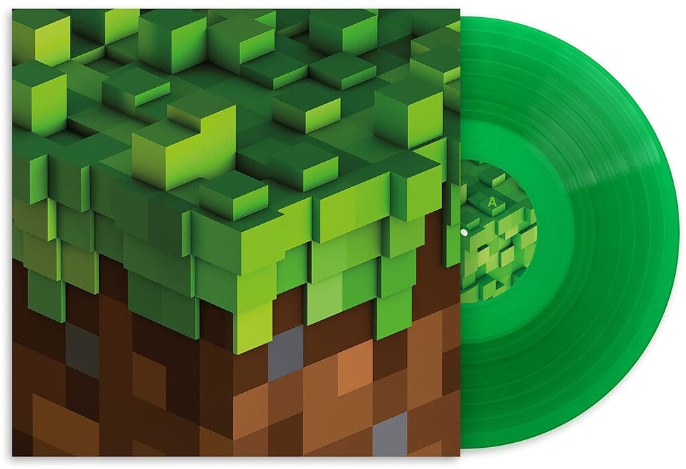 transparent green vinyl Minecraft soundtrack