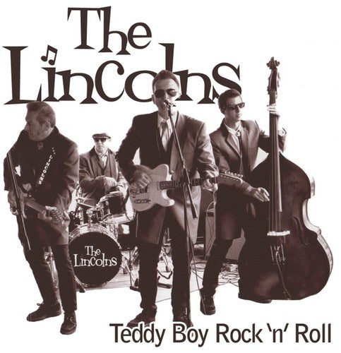 the album cover for The Lincolns - Teddy Boy Rock&