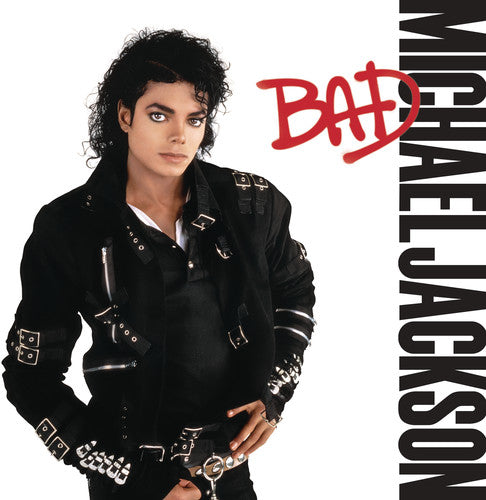 Michael Jackson Bad Vinyl the album cover for Michael Jackson - Bad [Vinyl]