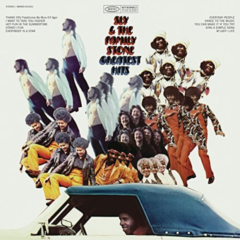 the album cover for Sly &amp; The Family Stone - Greatest Hits [LP]