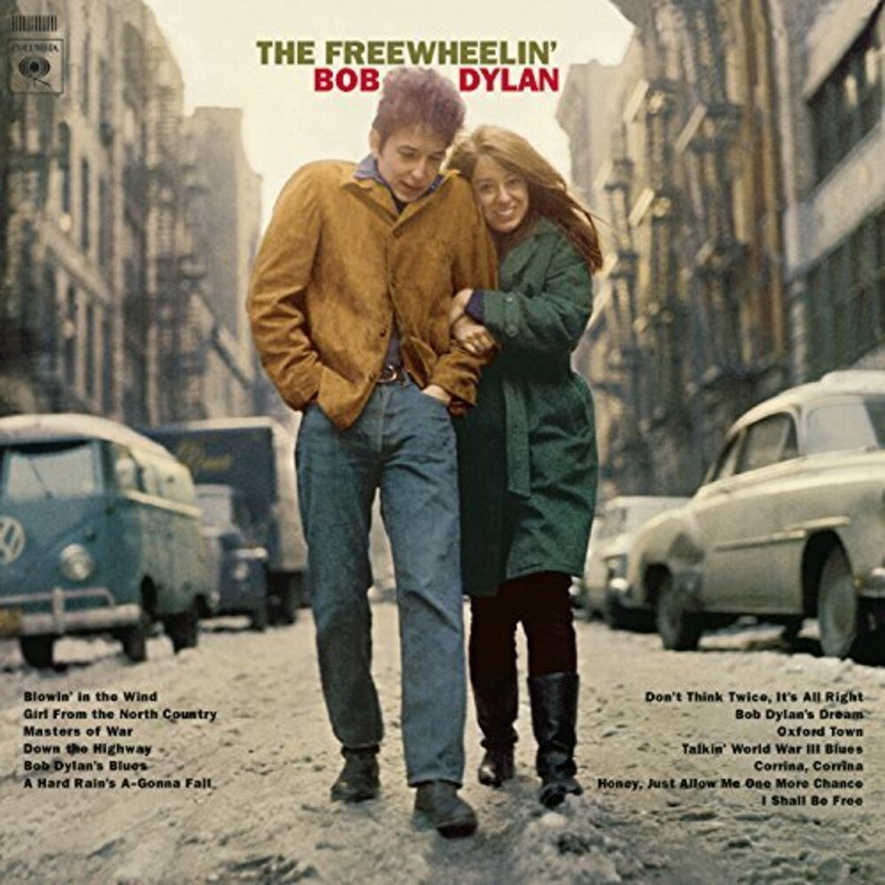 the album cover for Bob Dylan - The Freewheelin&