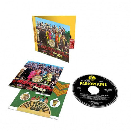 the album cover for The Beatles - Sgt. Pepper&
