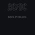 the album cover for AC/DC - Back In Black [Remaster]