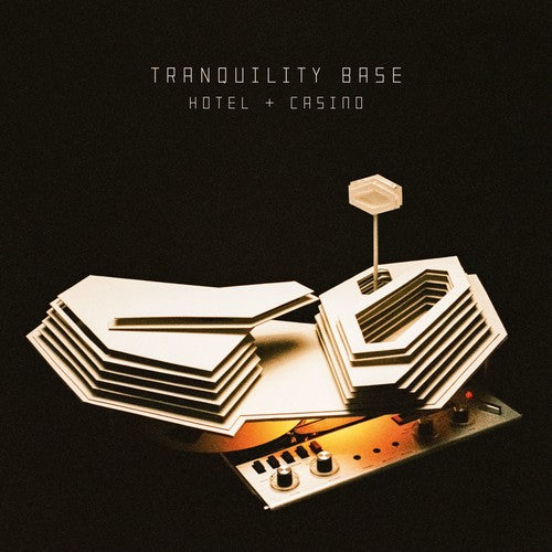 the album cover for Arctic Monkeys - Tranquility Base Hotel &amp; Casino