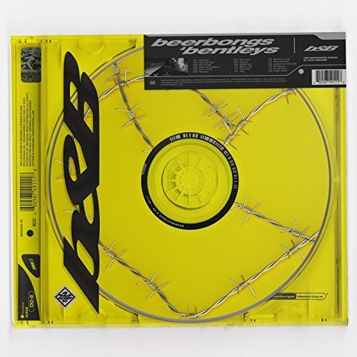 the album cover for Post Malone - Beerbongs &amp; Bentleys