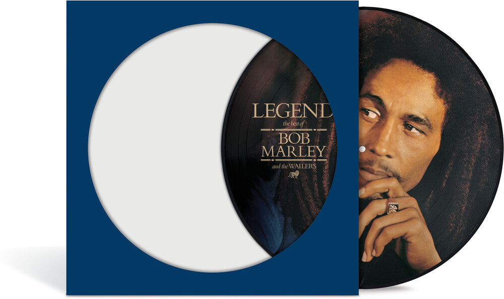 the album cover for Bob Marley &amp; The Wailers - Legend [Limited Edition Picture Disc LP]