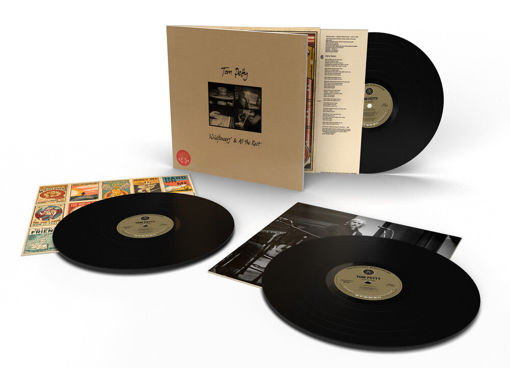 the album cover for Tom Petty - Wildflowers &amp; All the Rest [3LP]