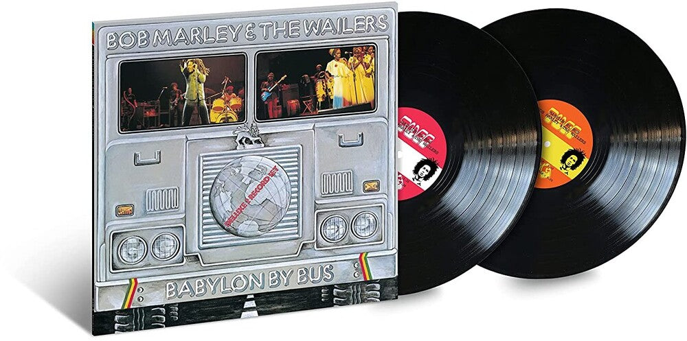 the album cover for Bob Marley &amp; The Wailers - Burnin’: Original Jamaican Version [Limited Edition LP]
