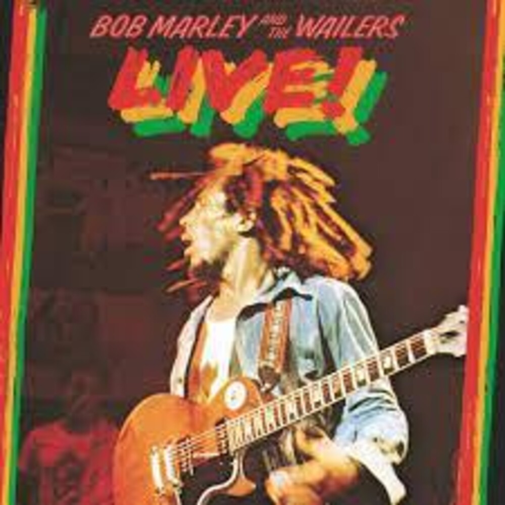 the album cover for Bob Marley &amp; The Wailers - Live!: Original Jamaican Version [Limited Edition LP]