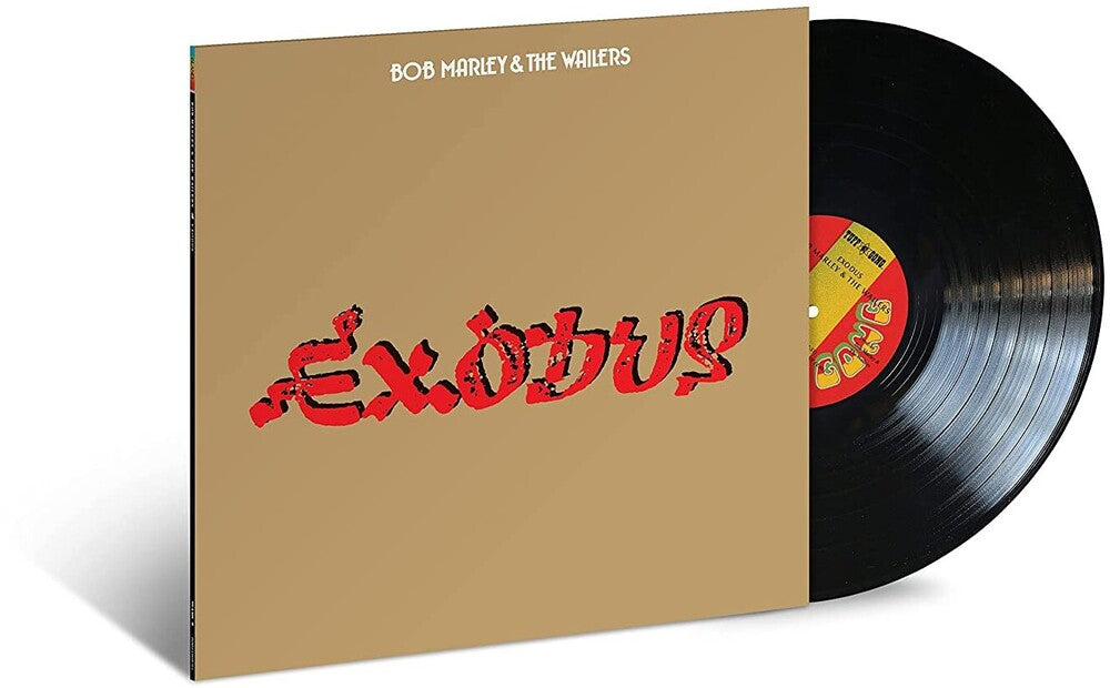 the album cover for Bob Marley &amp; The Wailers - Exodus: Original Jamaican Version [Limited Edition LP]