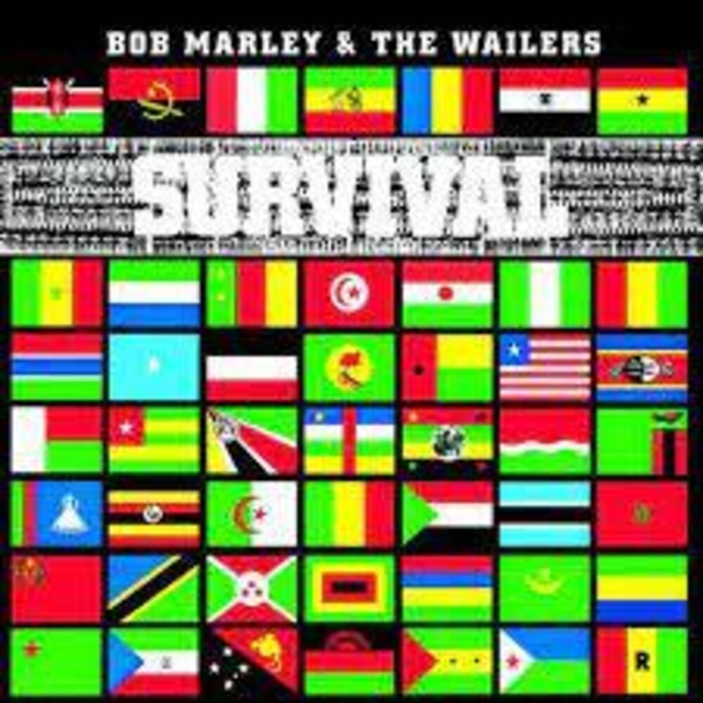 the album cover for Bob Marley &amp; The Wailers - Survival: Original Jamaican Version [Limited Edition LP]