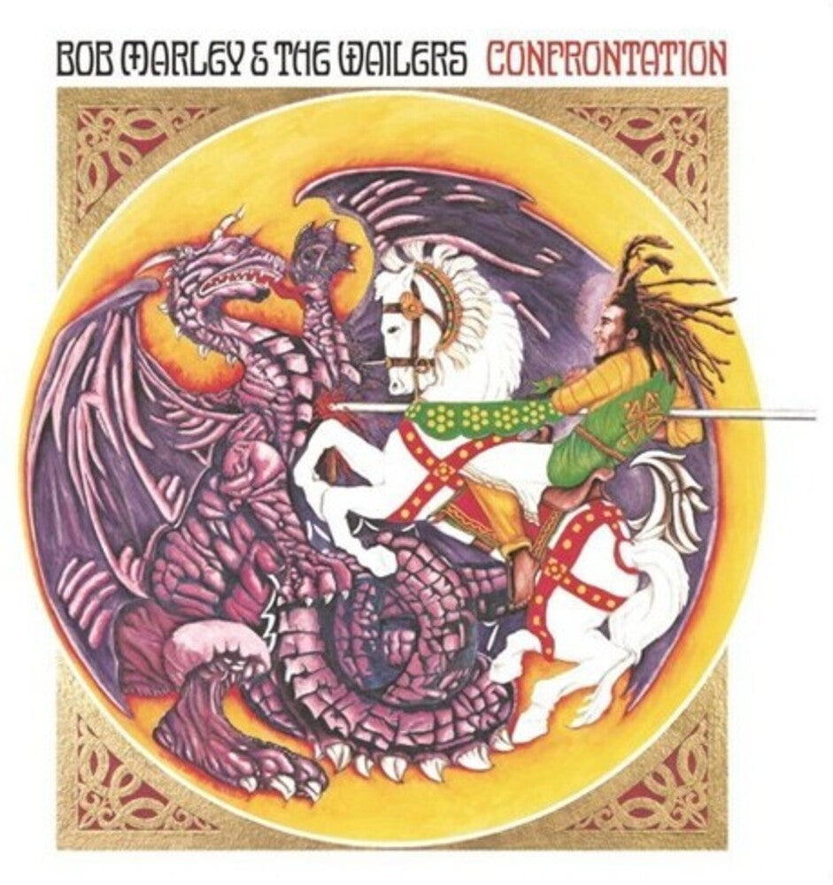 the album cover for Bob Marley &amp; The Wailers - Confrontation: Original Jamaican Version [Limited Edition LP]