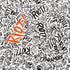 the album cover for Paramore - Riot! [FBR 25th Anniversary Silver LP]