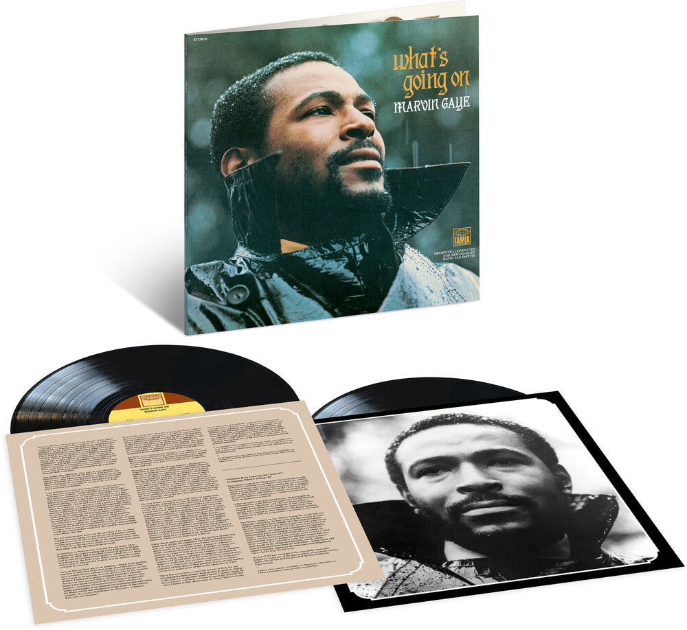 the album cover for Marvin Gaye - What&
