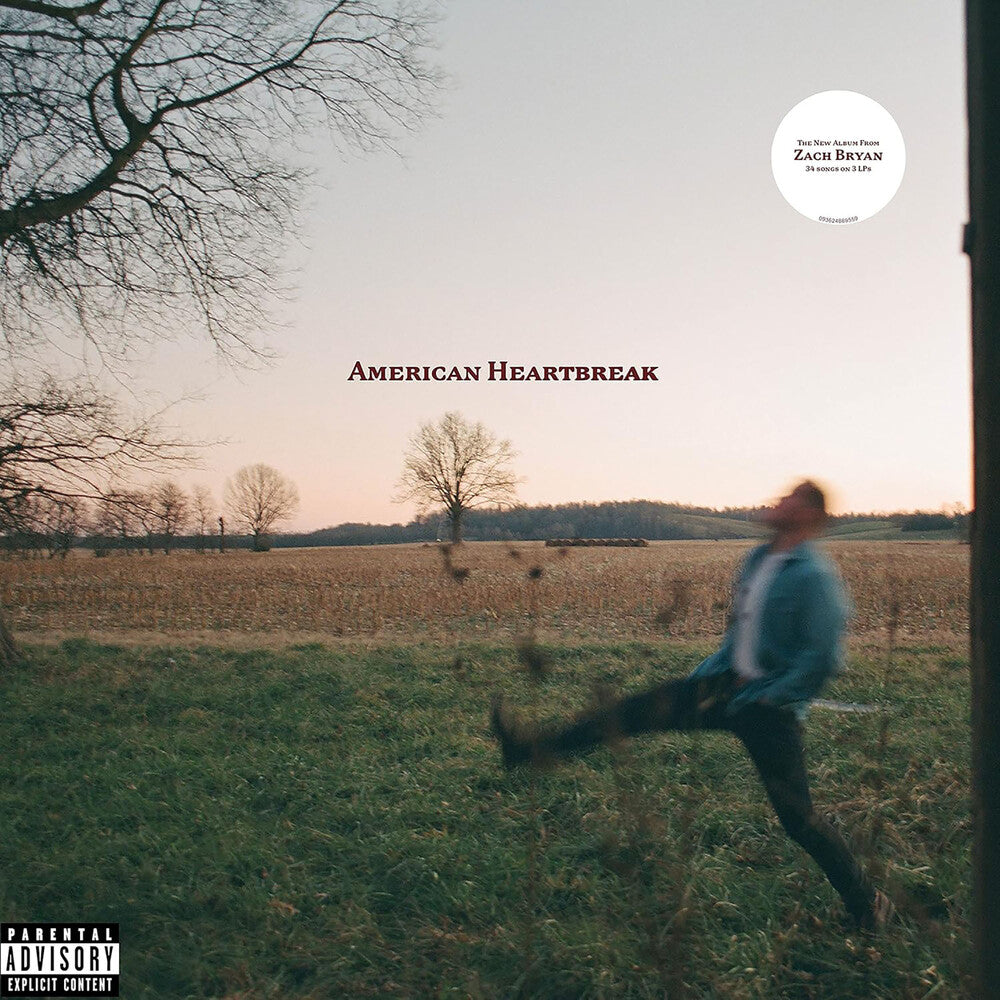 the album cover for Zach Bryan - American Heartbreak [3LP]