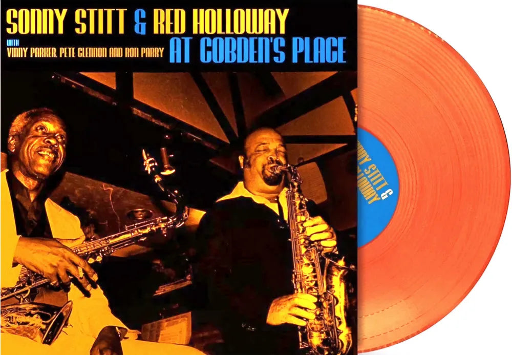 the album cover for Sonny Stitt &amp;amp; Red Holloway  - Live at Cobden&