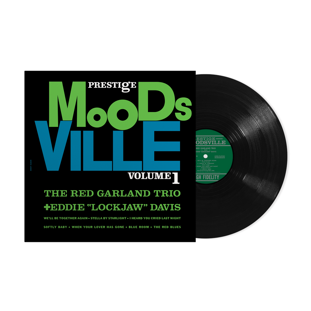 the album cover for The Red Garland Trio &amp; Eddie "Lockjaw" Davis - Moodsville, Volume 1 - Moodsville Acoustic Sounds Series [180g Back - Stoughton tip-on jacket and OBI]