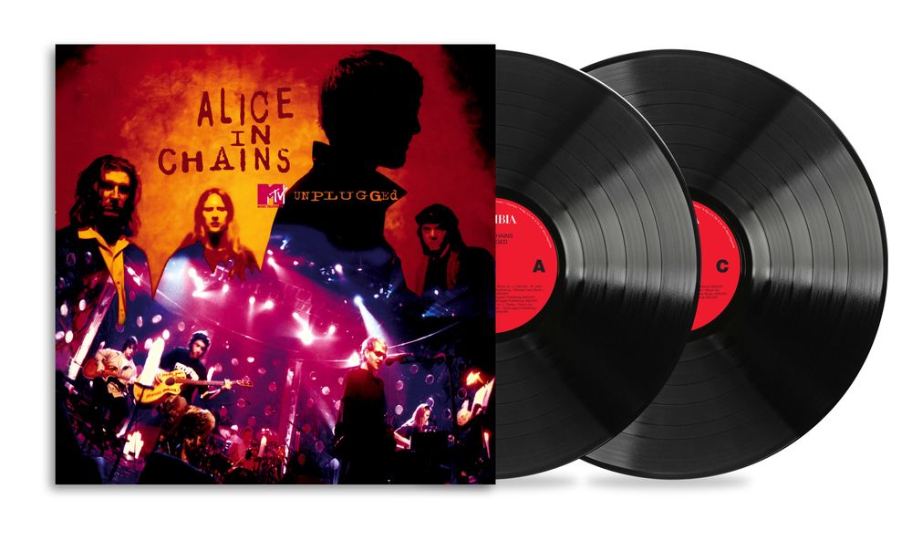 the album cover for Alice In Chains - Unplugged [Black]