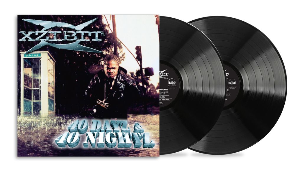the album cover for Xzibit - 40 Dayz &amp; 40 Nightz