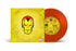 the album cover for Marvel Chorus - Merry Marvel Marching Society (1966 Theme) [Iron Man Translucent Red 7" Single]