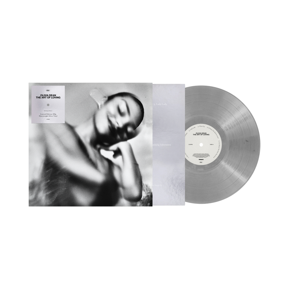 the album cover for Olivia Dean - Art of Loving [180g Silver LP] [Half-speed]