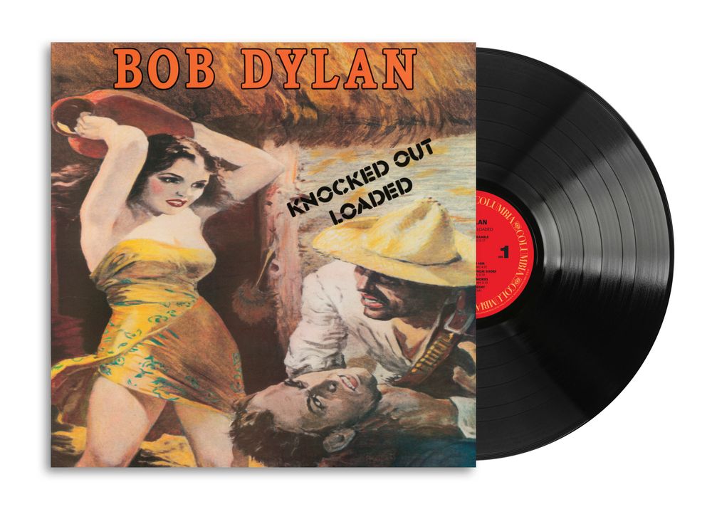the album cover for Bob Dylan - Knocked Out Loaded [Reissue]