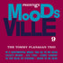 the album cover for The Tommy Flanagan Trio - The Tommy Flanagan Trio, Vol. 9 - Moodsville Series [180g Black with tip-on jacket]