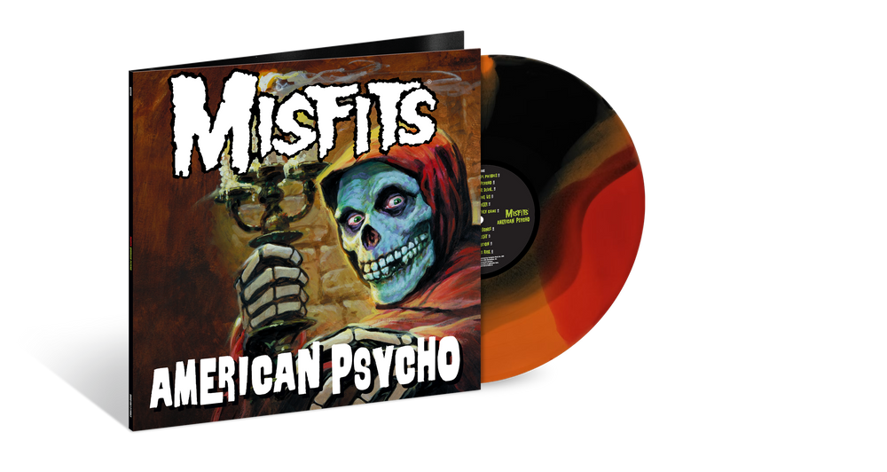 the album cover for Misfits - American Psycho - 2026 [Orange/Red/Black]