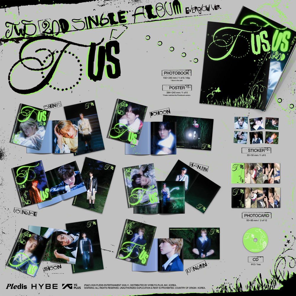 the album cover for TWS - TWS 2nd Single Album &