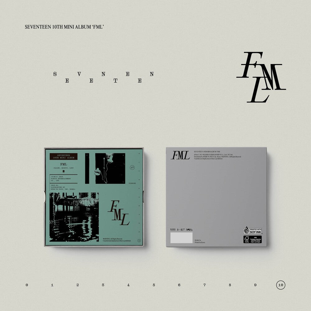 the album cover for SEVENTEEN - SEVENTEEN 10th Mini Album &