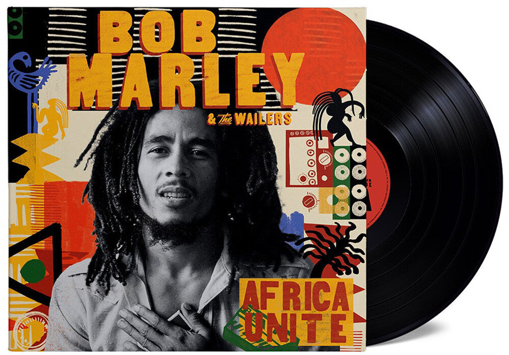 the album cover for Bob Marley &amp; The Wailers - Africa Unite [LP]