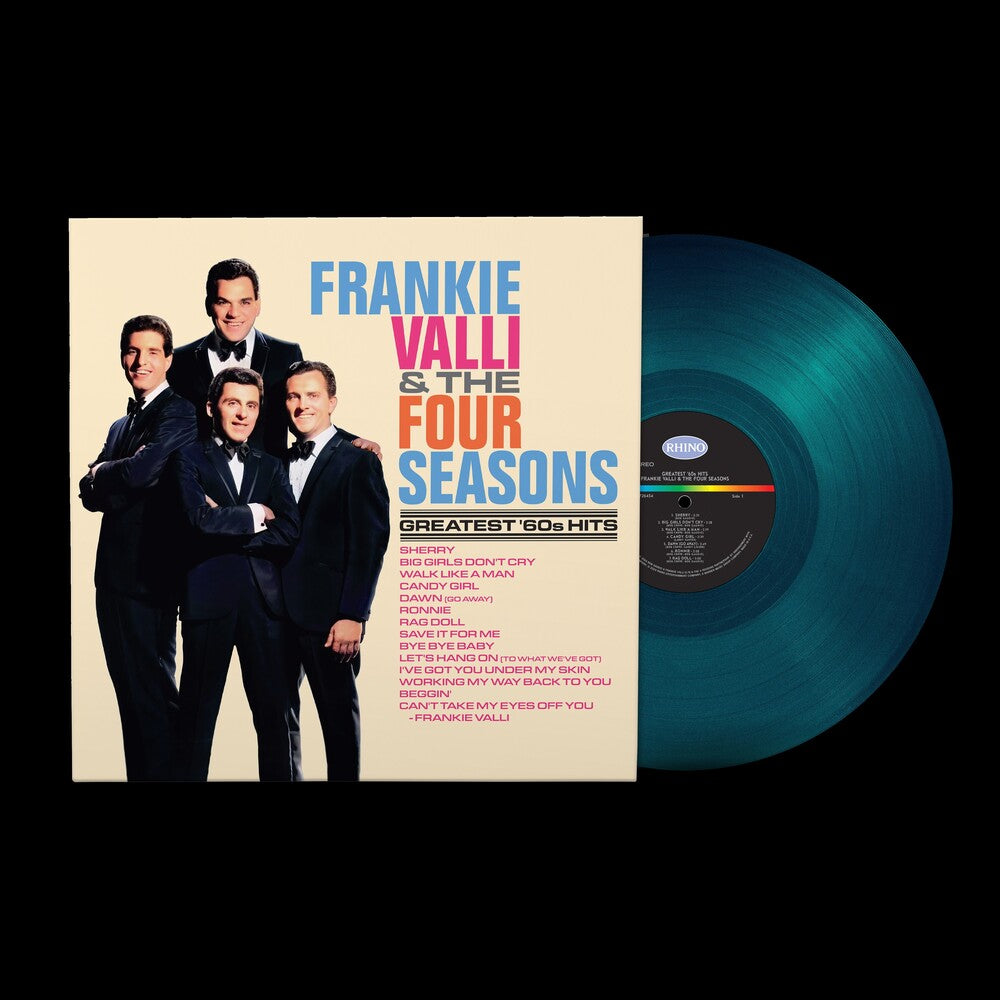 the album cover for Frankie Valli  &amp; The Four Seasons - Greatest &